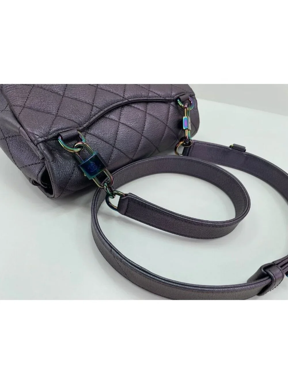 Chanel Shoulder Bag Leather Quilted